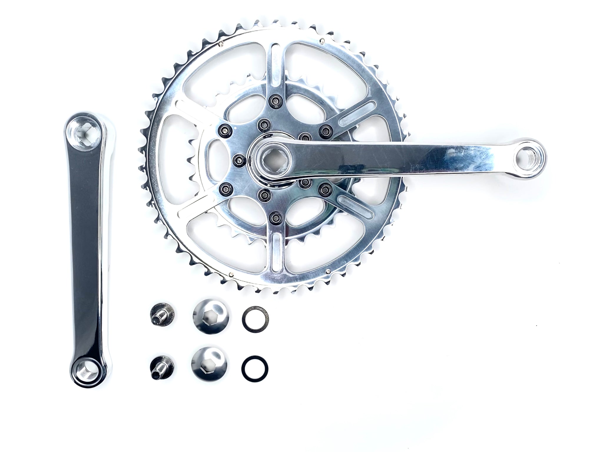 Luxe 46T/30T 50.4 BCD Double Ring Crankset